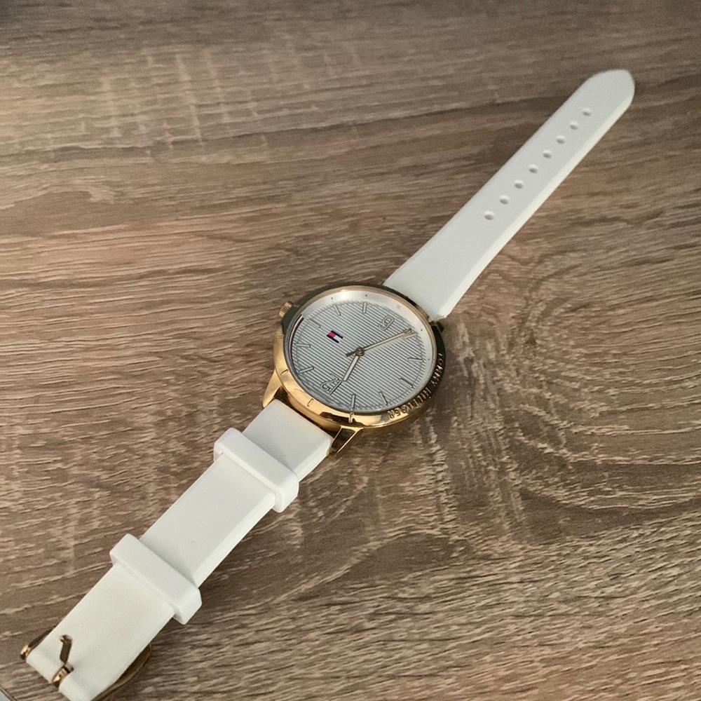 Tommy Hilfiger White Womens Watch